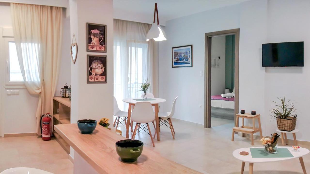 Helianthos Villa - Apartment No4 PalaiónTsiflíkion المظهر الخارجي الصورة